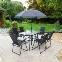 Milano Patio Set 8pc