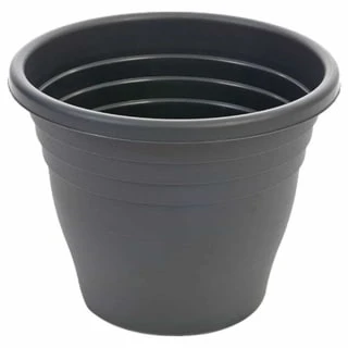B&M Ascot Round Planter 35cm - Black
