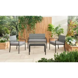 B&M Sorrento Sofa Set 4pc - Image 2
