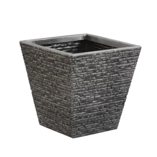 B&M Square Planter - Slate Effect 32cm