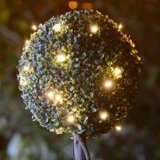 Solar Powered Topiary Tree - White LED 70cm - Image 2