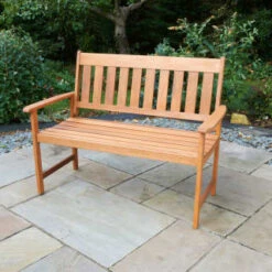 Jakarta Solid Wood Garden Bench