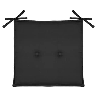 Luxury Seat Pads - Black 2pk