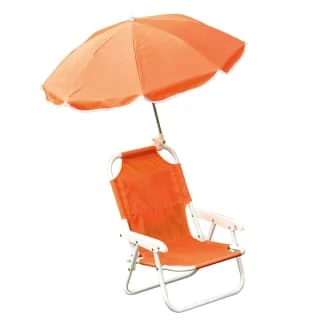 B&M Kids Parasol Chair - Orange - Image 2