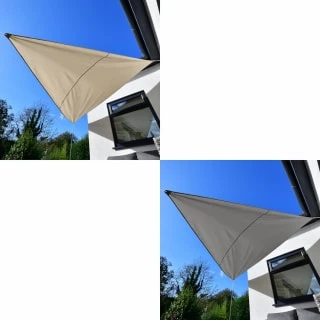 Sail Shade 3m - Cream - Image 4