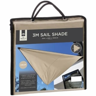 Sail Shade 3m - Cream - Image 2