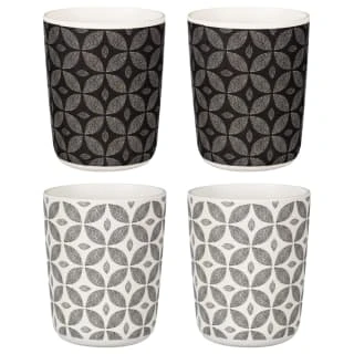B&M Urban Print Picnic Tumblers 4pk