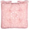 B&M Luxury Seat Pad - Pink Tropical Print