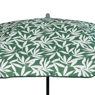 B&M Superbloom Sun Printed Parasol 1.8m - Leaf - Image 2