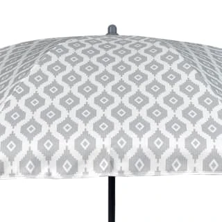 B&M Ocean Air Printed Parasol 1.8m - Geo - Image 2