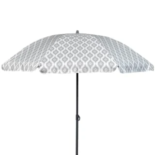 B&M Ocean Air Printed Parasol 1.8m - Geo