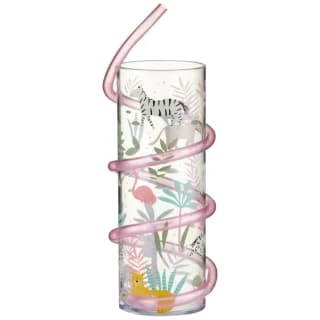 B&M Little Safari Animal Tumbler & Straw (Assorted) - Image 2