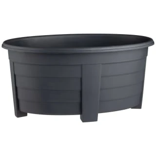 Oval Planter - Black