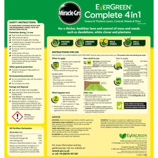 Miracle-Gro Evergreen Complete 4-in-1 60m² - Image 2